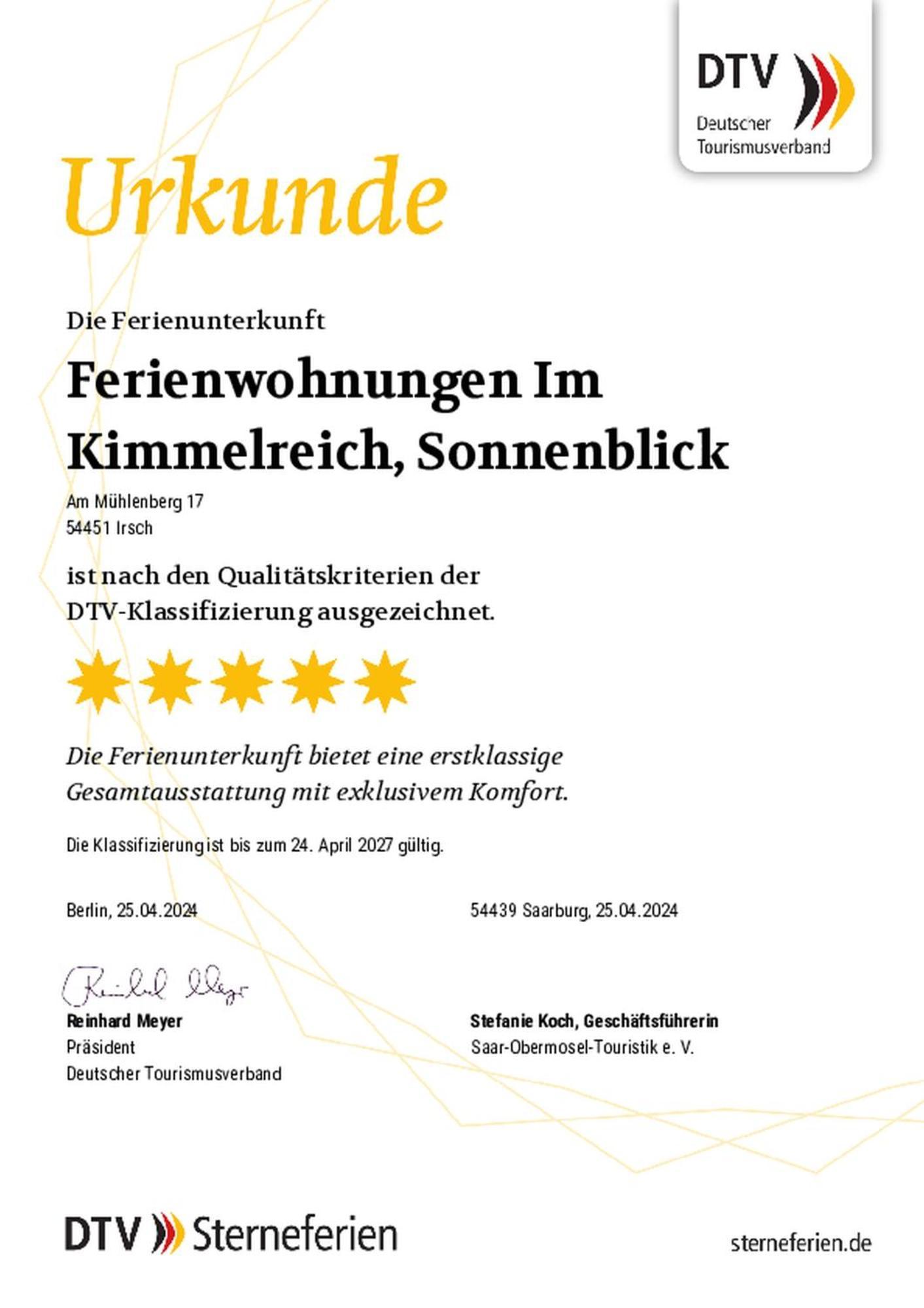Ferienwohnungen Im Kimmelreich Irsch Екстер'єр фото